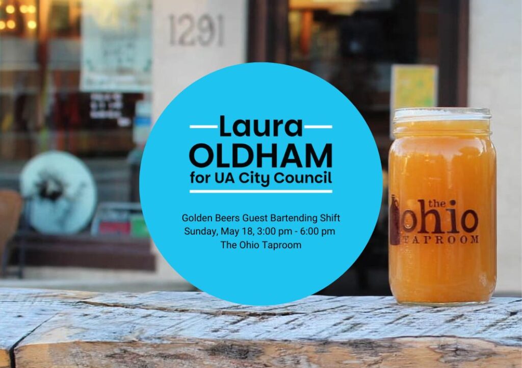 Golden Beers Guest Bartending Shift Oldham for UA
